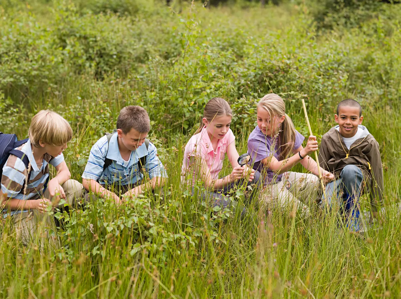 Kinder in der Natur